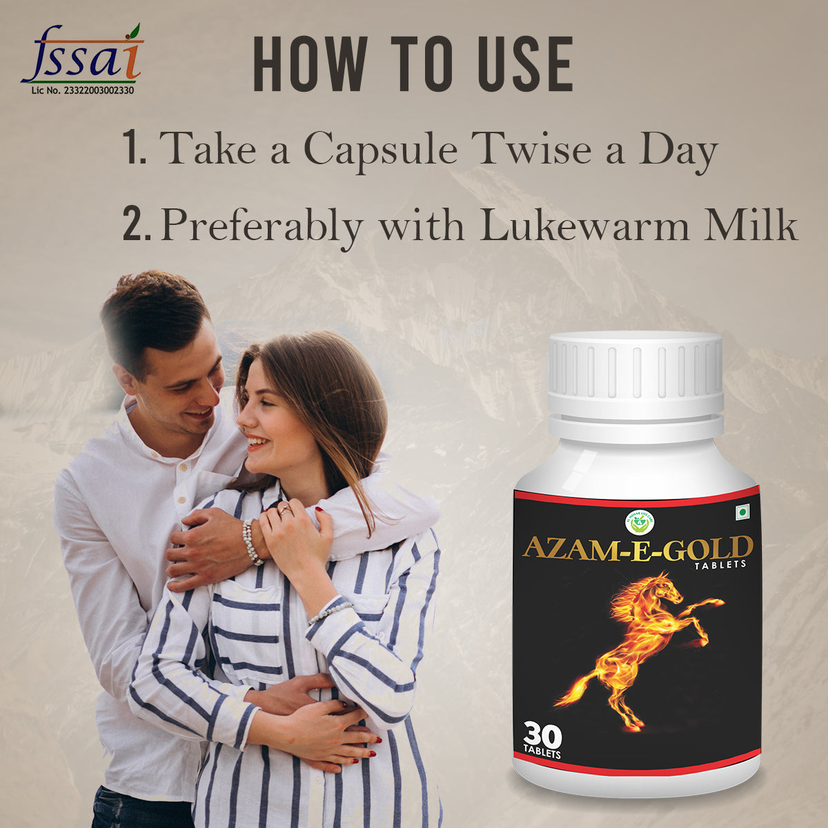 AZAM-E-GOLD Tablets