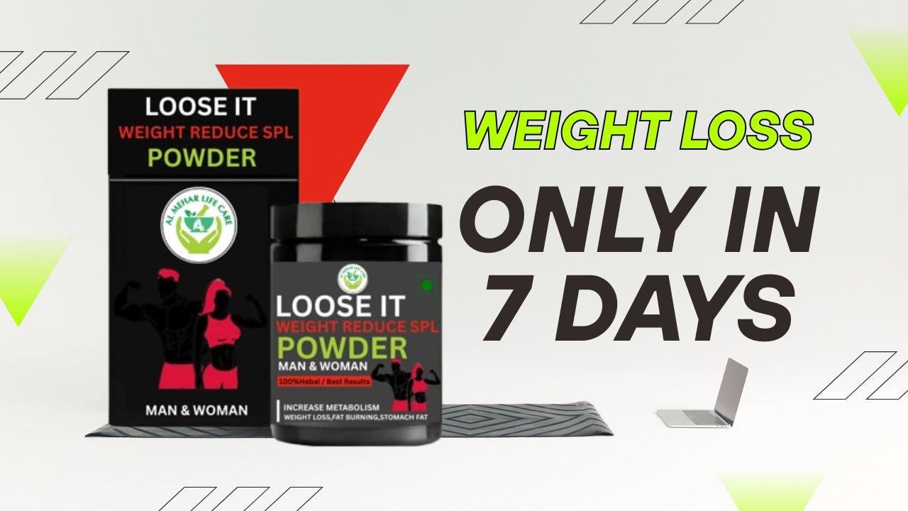 Loose It Weight Reduce SPL Powder – Herbal Weight Loss Supplement for Men & Women  by1 get 1 free